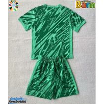 Nederland Keeper Hjemmedraktsett Barn EM 2024 Kortermet (+ Korte bukser)